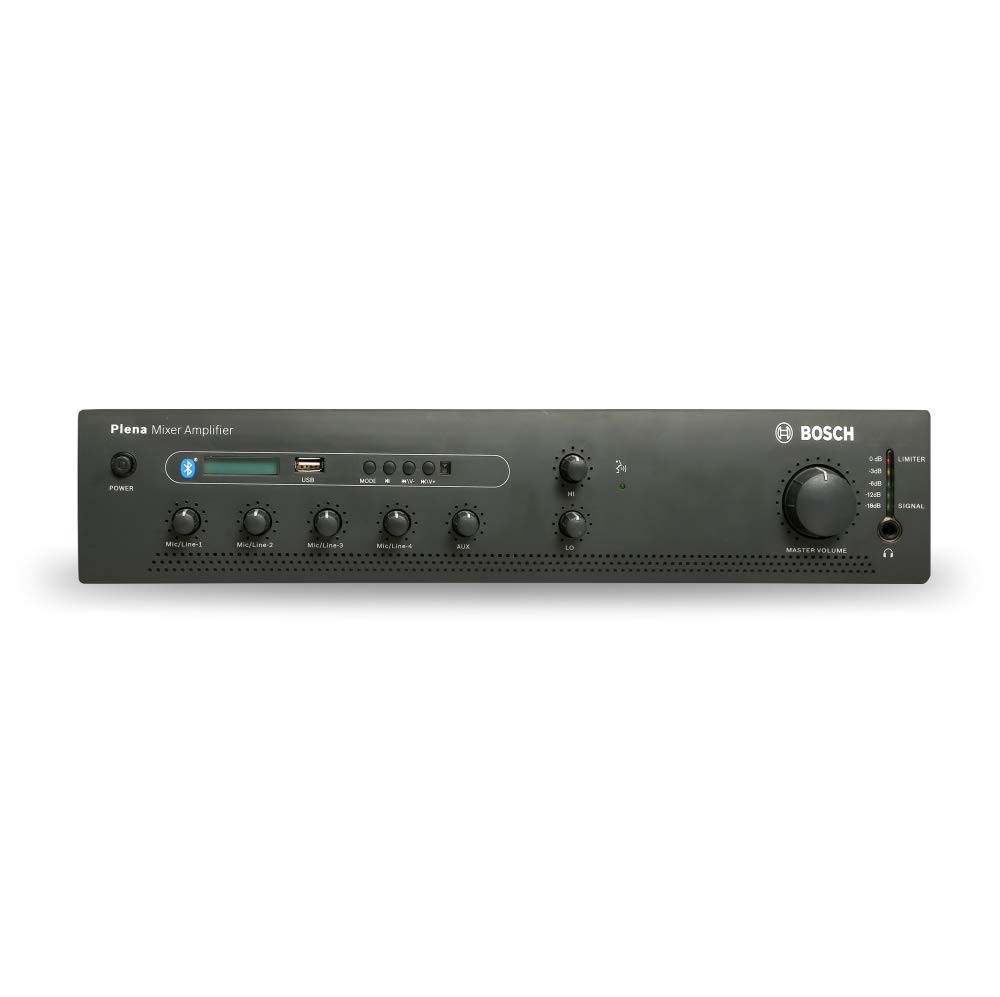 Bosch PA Plena PLE-1ME120-3IN 120 W Mixer amplifier with USB/Bluetooth